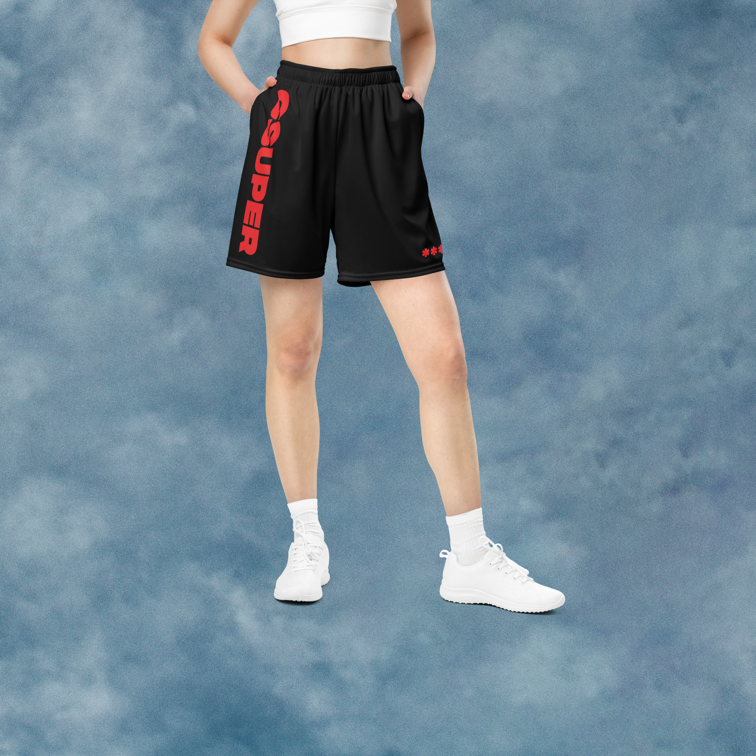 UNISEX MESH SHORTS