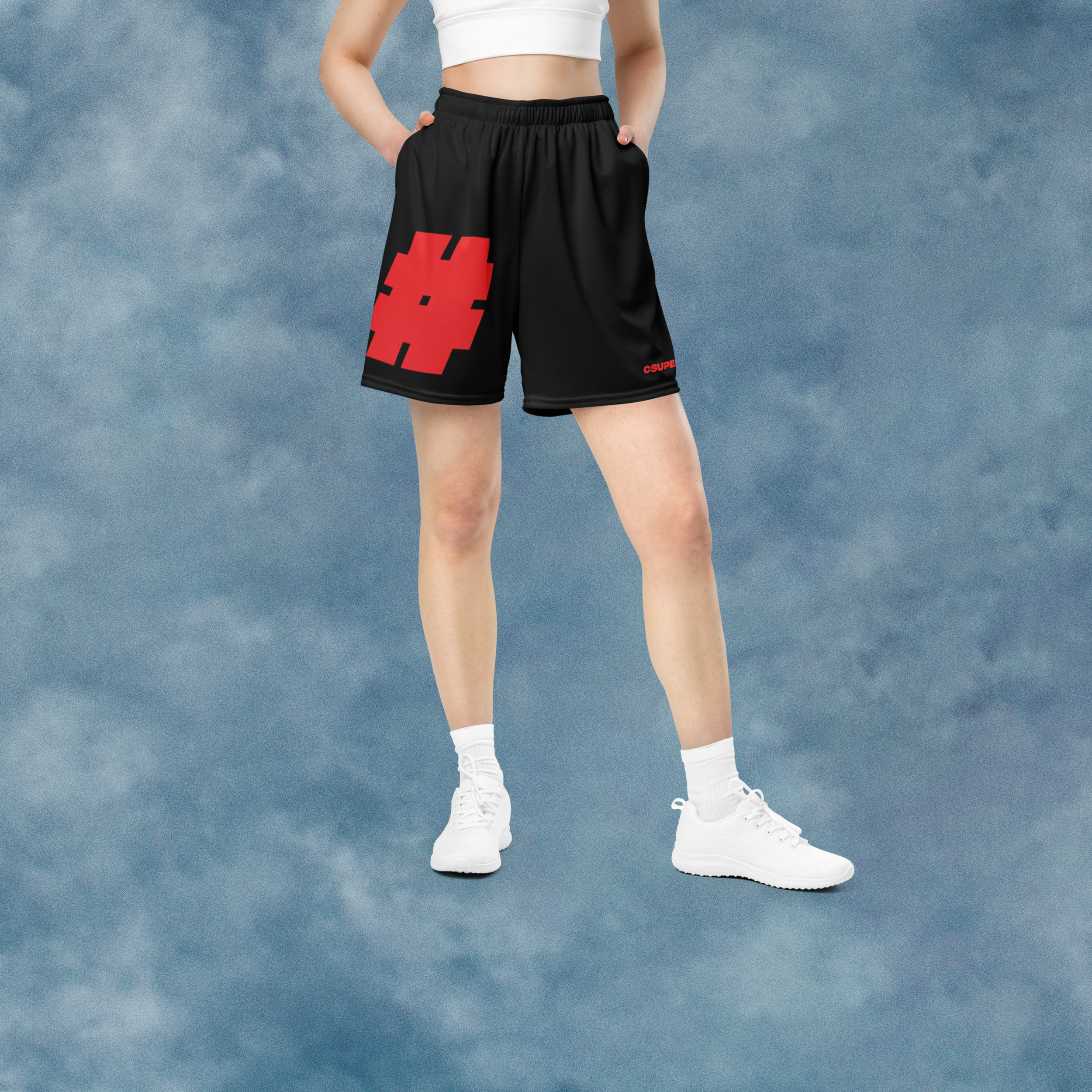 UNISEX MESH SHORTS